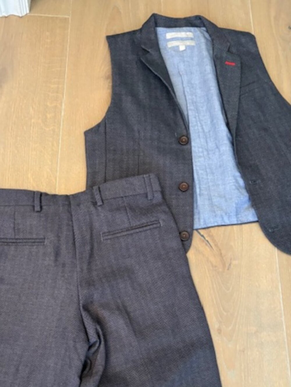 Nordstrom Boy's Suit Vest and Matching Slacks Set (2 pc)